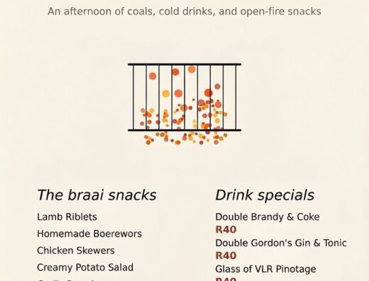 Heritage Day- Open Fire braai @ Kunskombuis 24 Sep