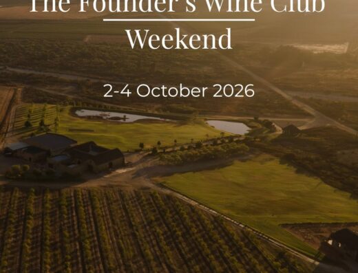 Founder’s Wine Club Weekend 2 – 4 October 2026